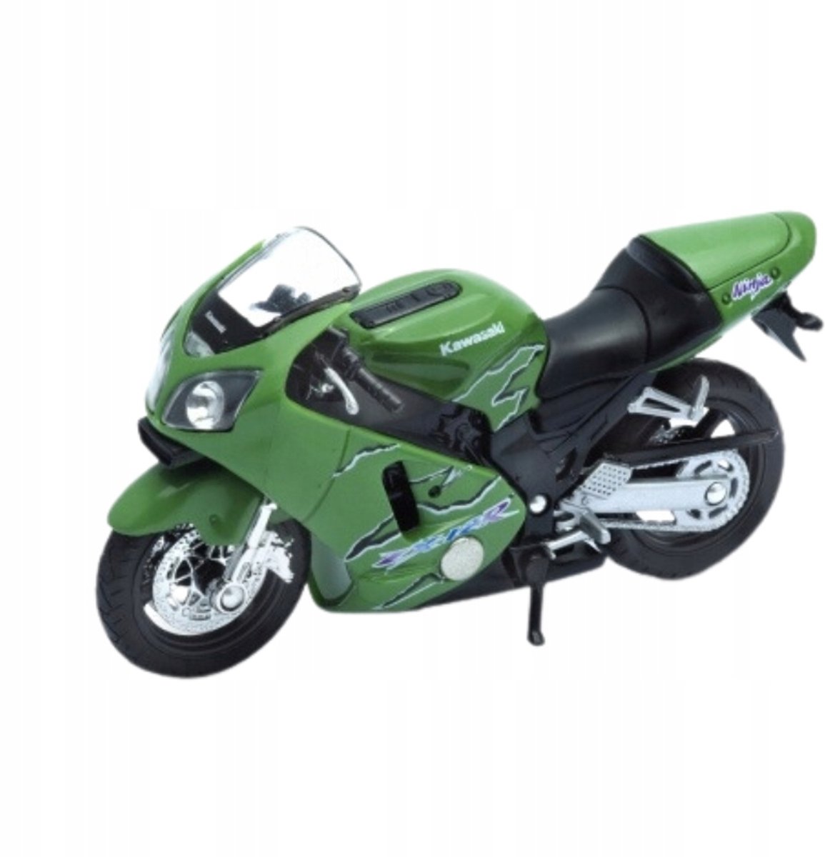 Welly 1:18 Kawasaki Ninja ZX-12R-motor - groen