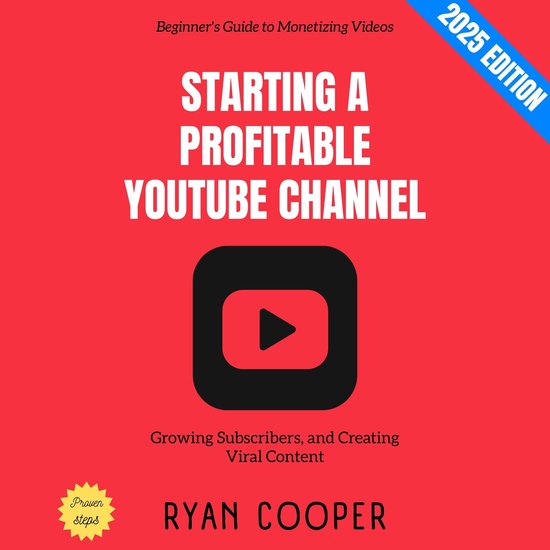 Starting a Profitable YouTube Channel: - cover
