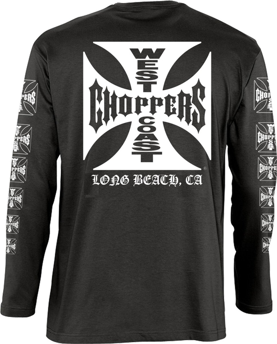WCC West Coast Choppers Long Sleeve Og Lbc Long Sleeve Black-M