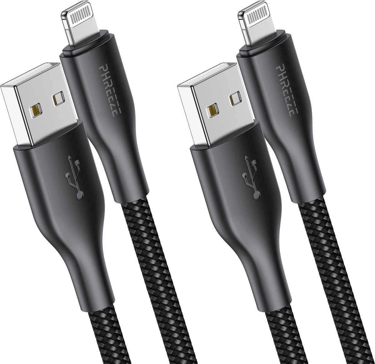 Usb kabel - Geschikt voor iPhone - Lightning kabel - 1m
