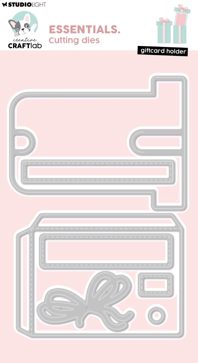 Cutting die Giftcard holder- Essentials nr. 1068