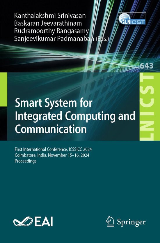 Springer Nature Proceedings Computer Science - Smart System  ... - cover