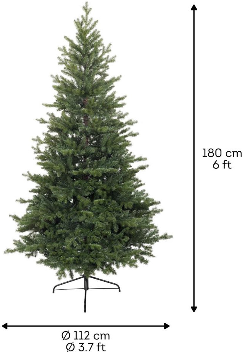 Kunstkerstboom Allison Pine 180cm groen – foto 7