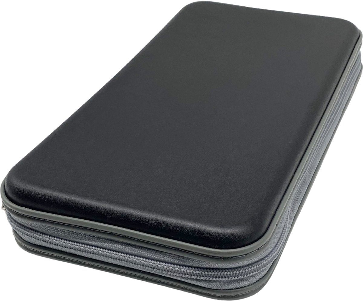 Purepeak CD Hoes Opbergmap - DVD Hoesjes Case - Opslag voor 96 CD's - Auto Map - Zwart