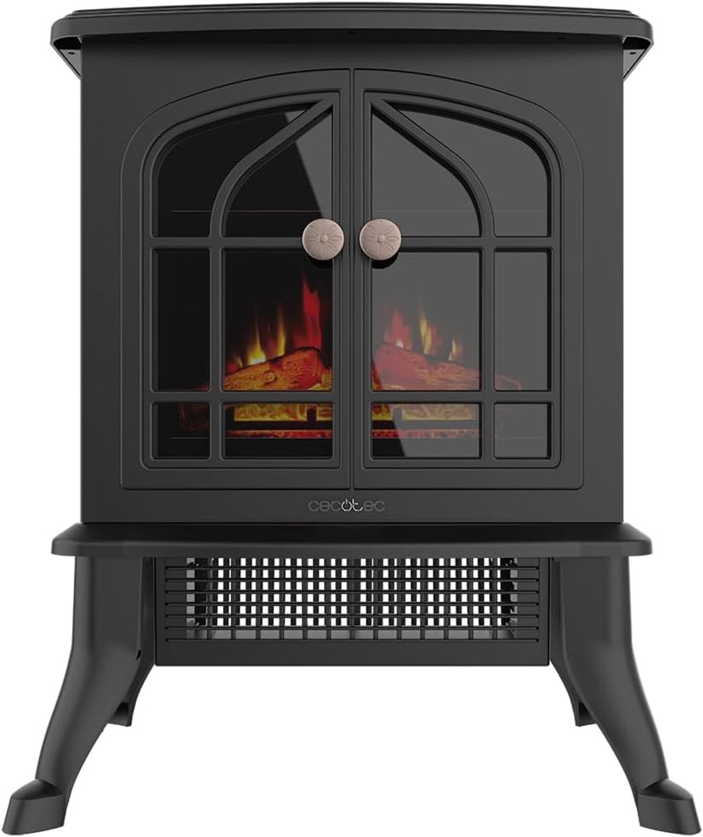 Ceotec Elektrische Haard - Elektrische Kachel - 46D x 22.5W x 37.5H - 25m2
