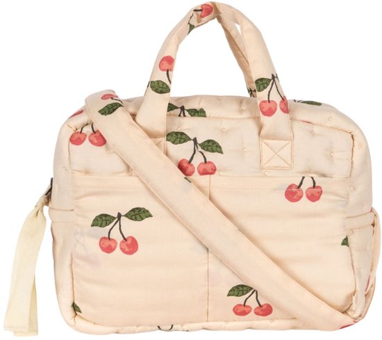 Sac de soin/sac à couches pour poupée Konges Sløjd - Ma Grande Cerise Pink