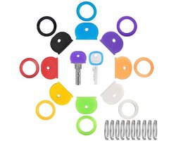 Lot de 26 coques de protection pour clés en silicone