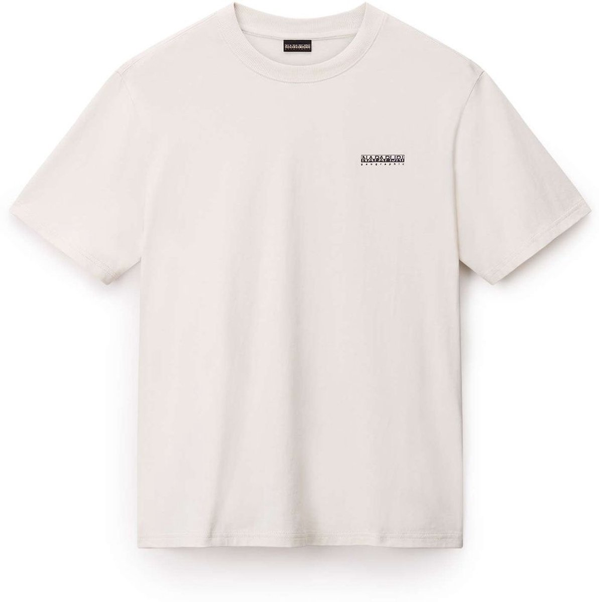 Napapijri T-Shirt S-Small Box Ss NP0A88TR Dimity-XS Beige