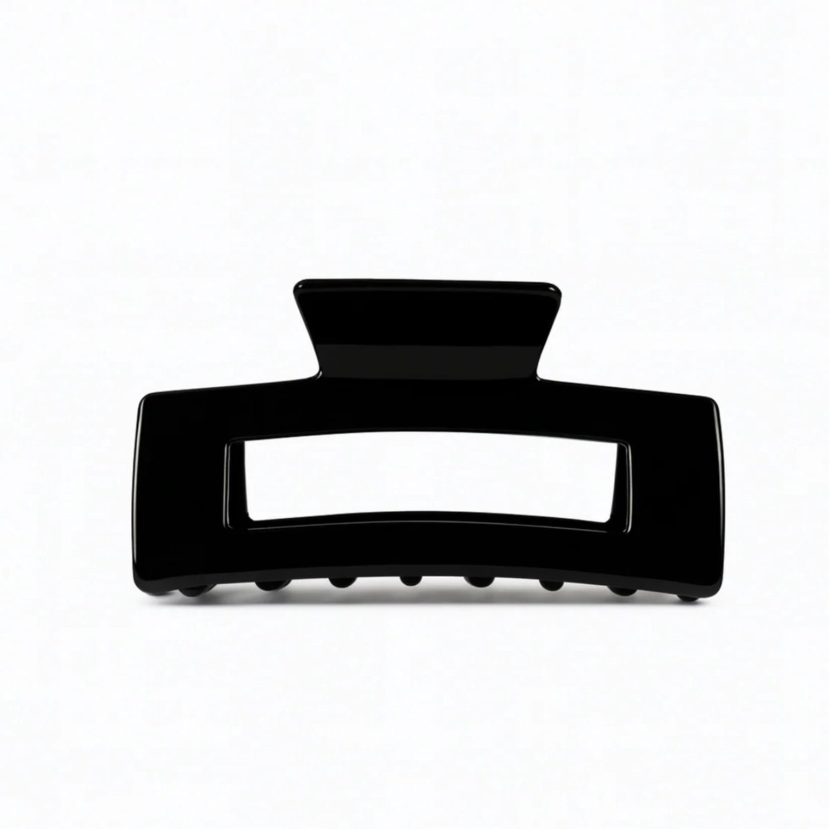 Moonie's Madison haarklem forever black - Zwart - 10.5 cm - Haarklemmen - Haaraccessoires - Acetaat