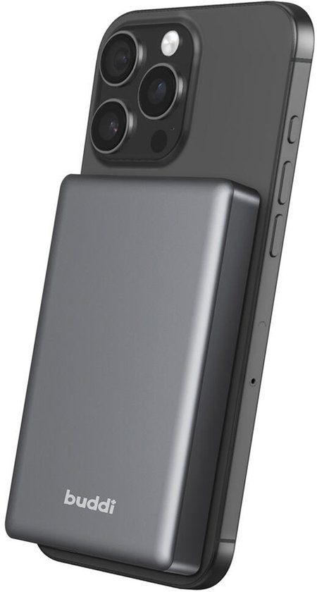 Batterie Externe Magnétique 10000mAh - Charge Rapide 20W PD Et 15W Sans Fil - Ultra Fine, Légère - Compatible IPhone 12 à 15