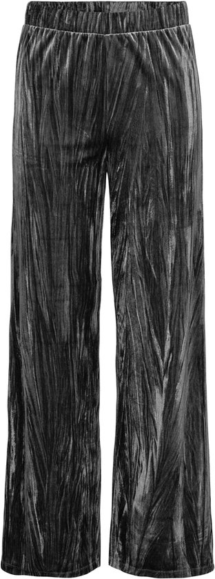 Only Broek Onlvelvea Wide Pant Jrs 15358981 Black Dames Maat - XS