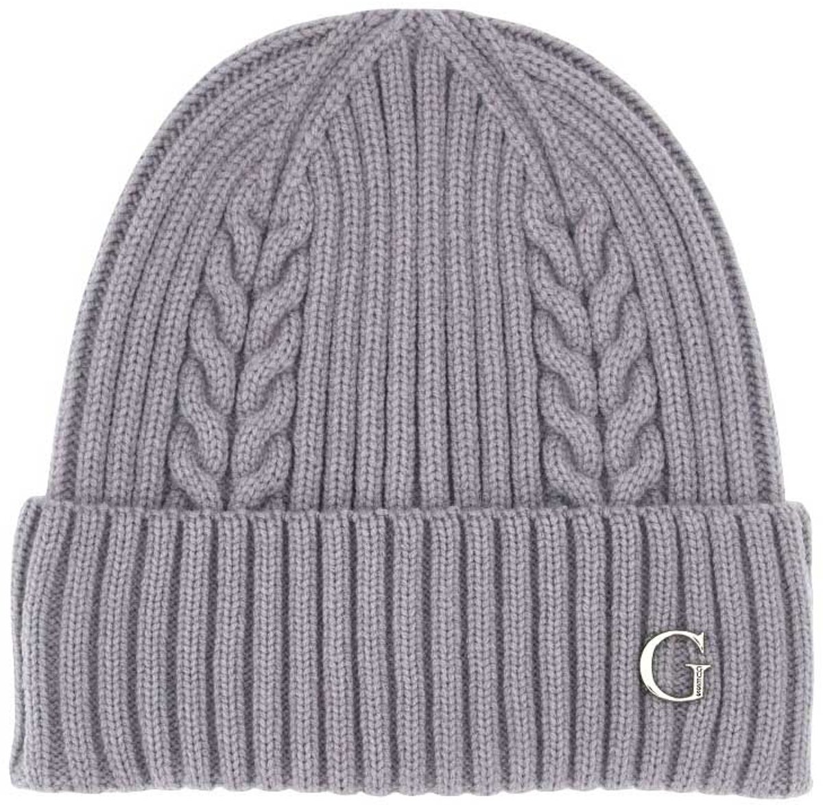 Guess Knitted Muts Grijs L