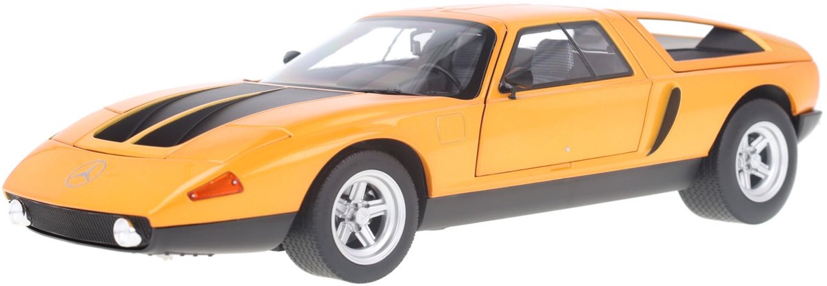 Mercedes Benz C 111 1970 Oranje - Model 1/18 Norev