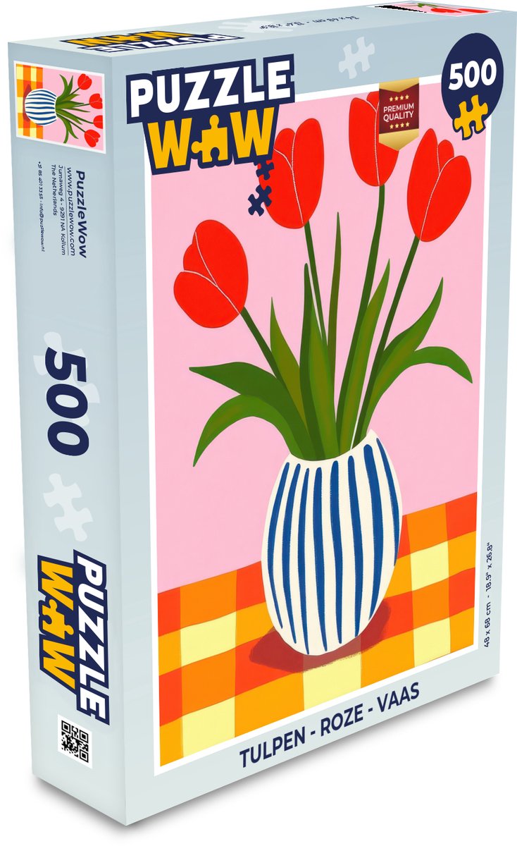 Tulpen - Roze - Vaas