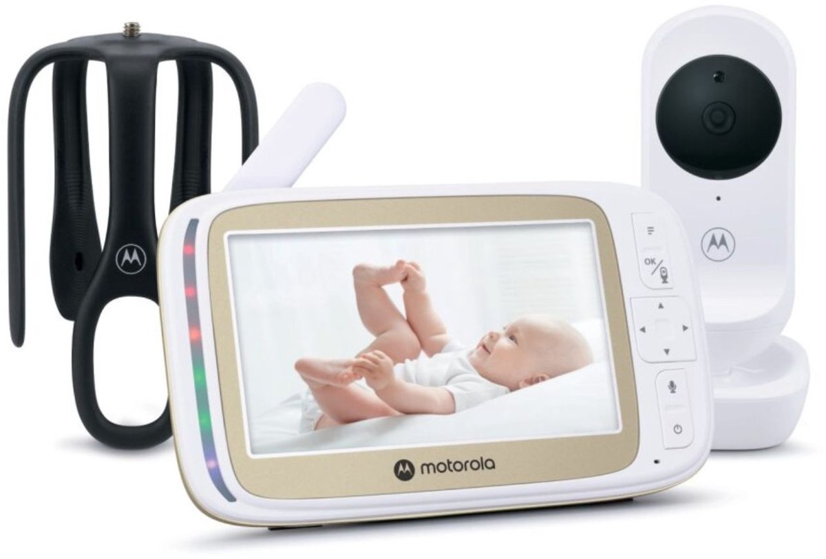 Motorola VM45 CONNECT Babyfoon met Wifi-camera en 5-inch Monitor - afbeelding 3