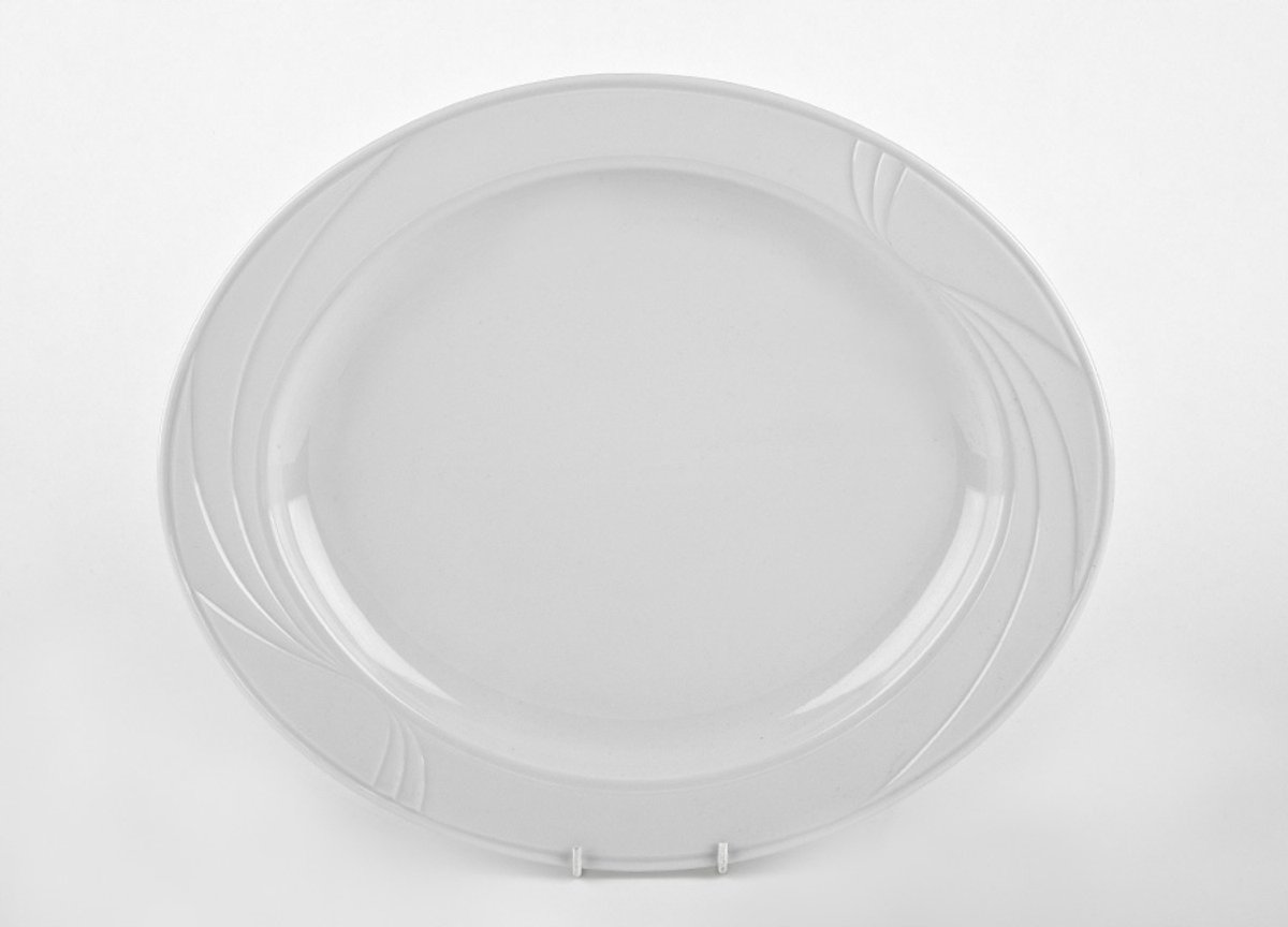Ovale Serveerkom 37cm Arcadia 2 - Duurzame Porselein