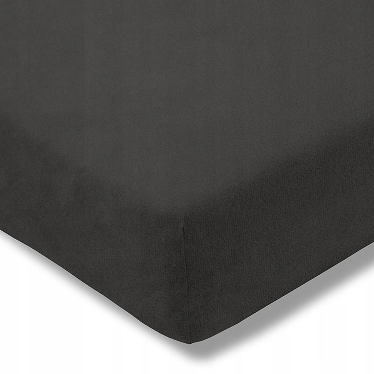 Estella Jersey Hoeslaken Antraciet 100x220 cm - 100% Katoen