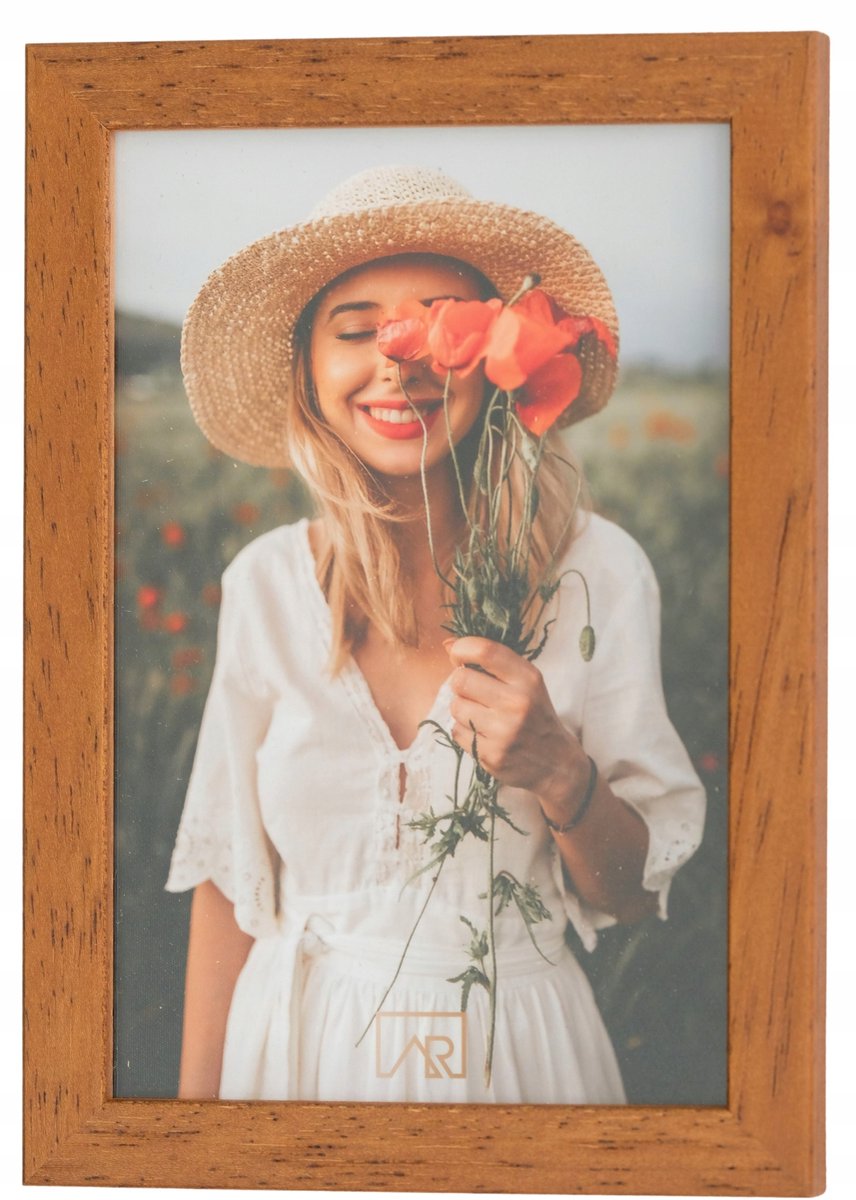 Houten Fotolijst 40x60cm Elegant Bruin/Honing - Wanddecoratie