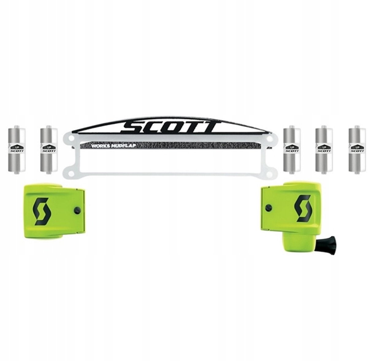Scott WFS Kit Antisick Grid Primal/Hustle 17 Neon Geel