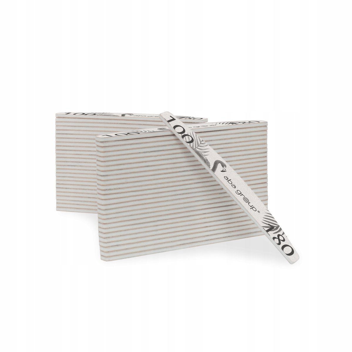 Aba Group Nagelvijlen 100/180 Boot Vorm 50 Stuks