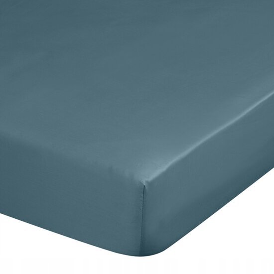 Drap housse Essix Drap housse percale Royal, matelas épais - Gris Perle
