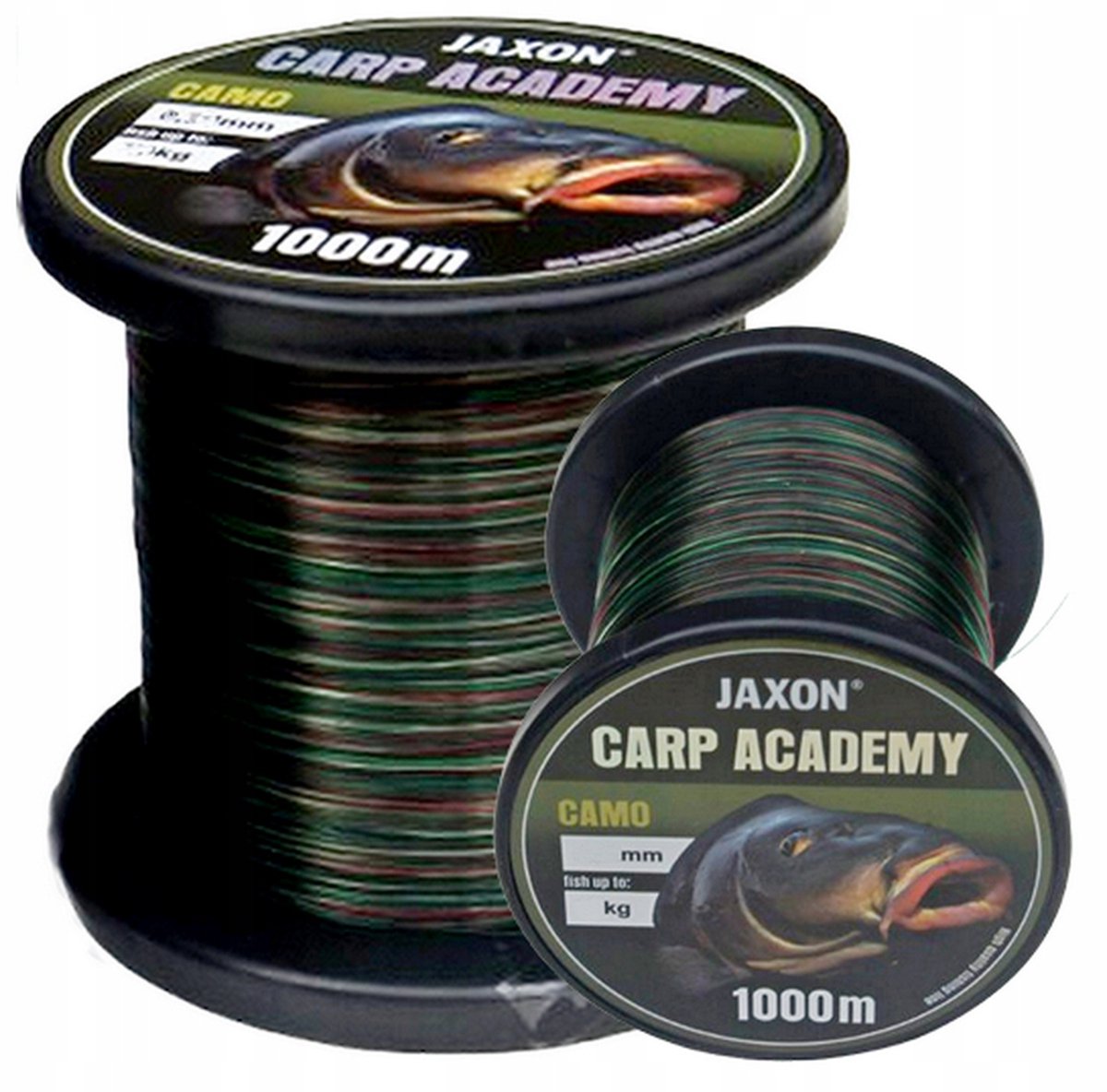 Jaxon Carp Academy Camo Vislijn 0.35mm 1000m - Camouflage