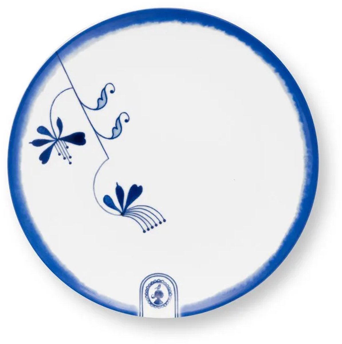 Pip Studio Pip & The Blue Bird White bord 15cm