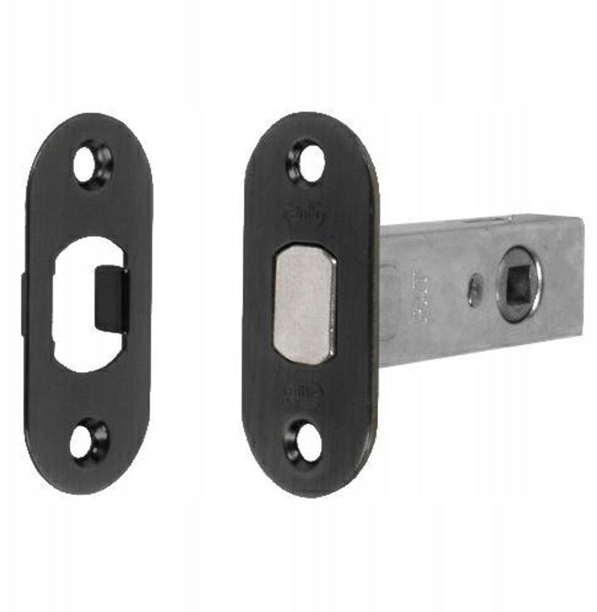 WC Slot-in Sluiting Zwart 45mm met Sluitplaat