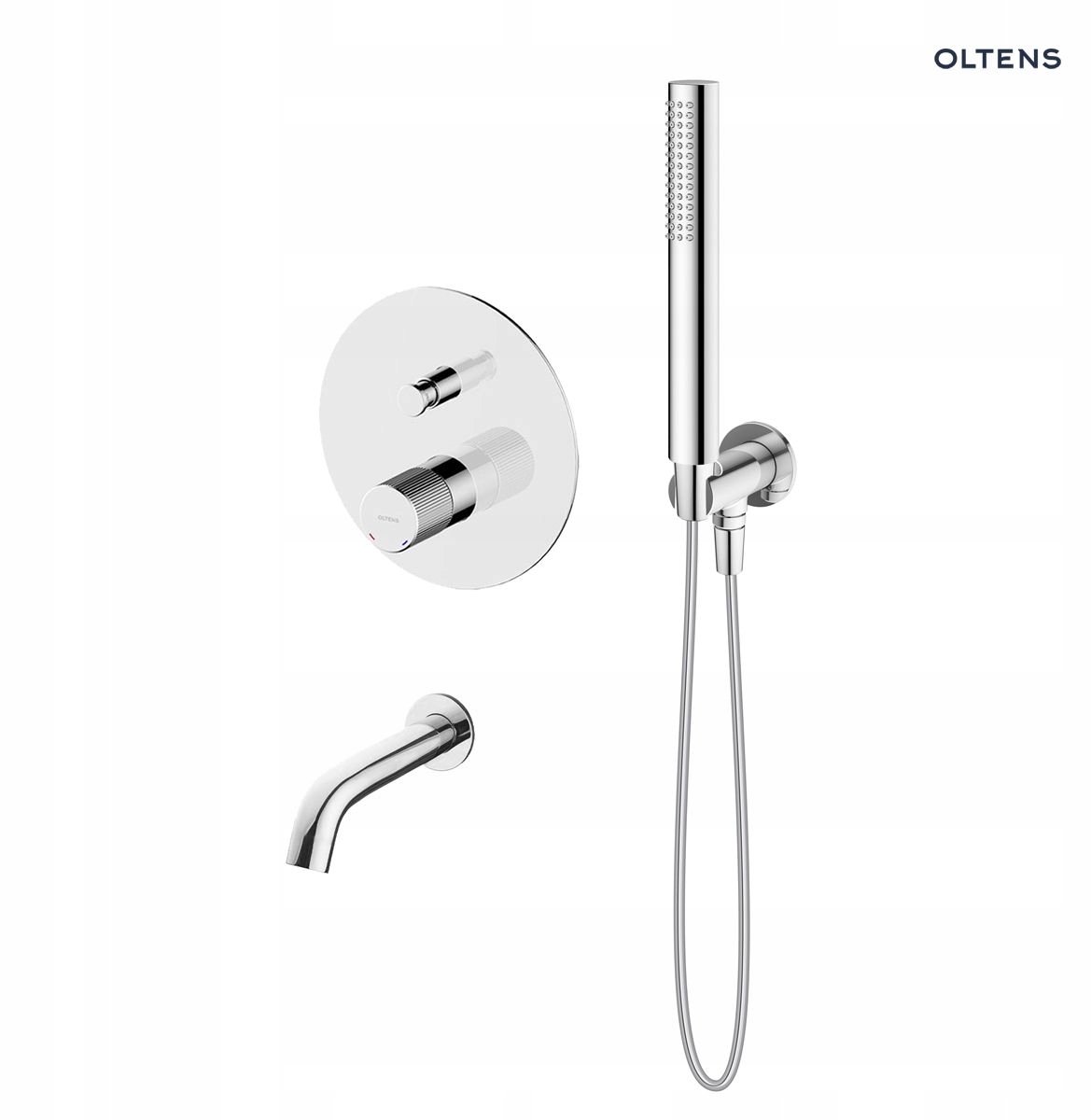 Oltens Hamnes Inbouw Doucheset Chroom - Complete badkameroplossing