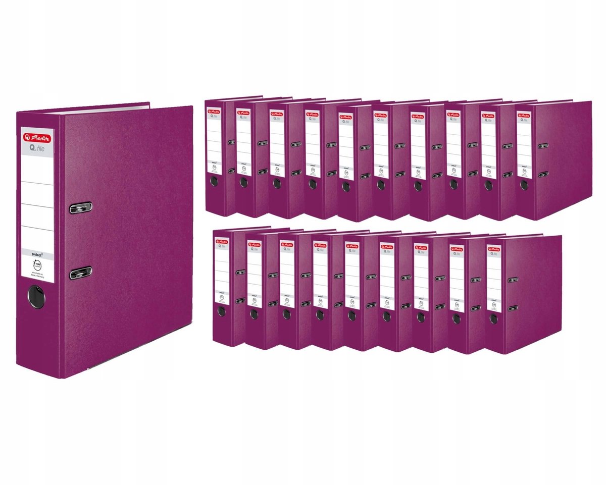 Herlitz Segregators A4 8cm 20 stuks - Kwaliteit voor uw kantoor