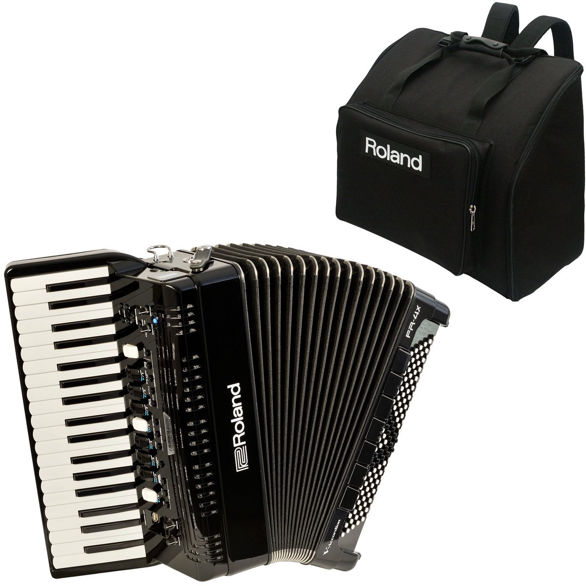 Roland FR-4X-BK V-Accordion pianoklavier zwart met gratis tas