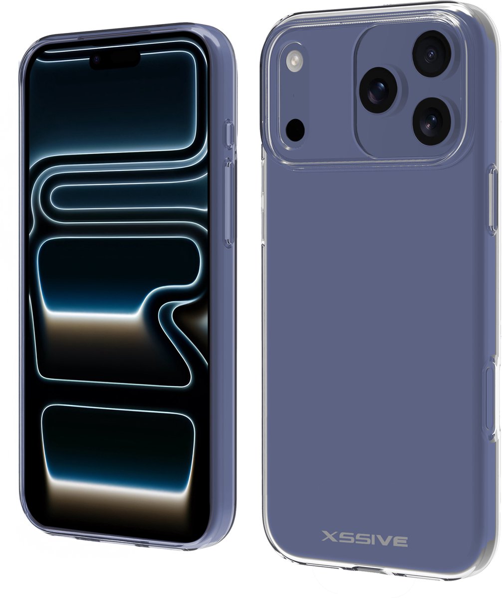 Xssive - Hoesje geschikt voor iPhone 17 Pro - Dun & Doorzichtig Hoesje - Transparant