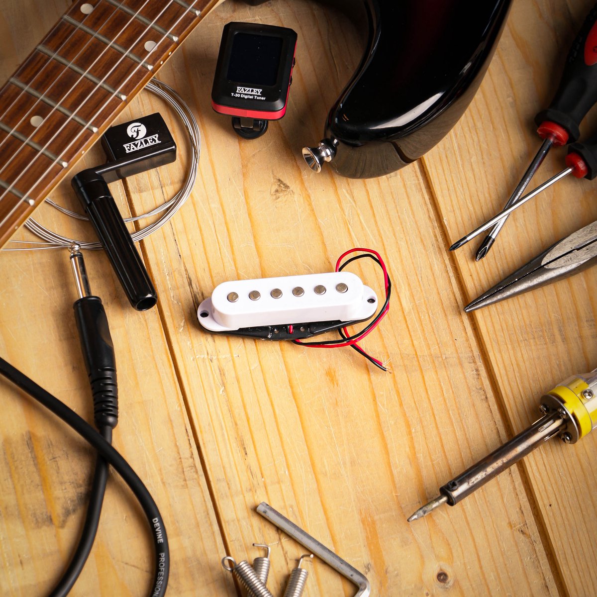 Single-coil (middenpositie) voor elektrische gitaar Fazley 10576