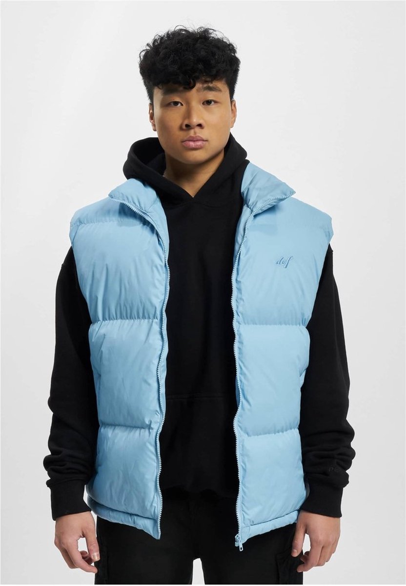 DEF - Sleeveless Gewatteerd jack - S - Blauw