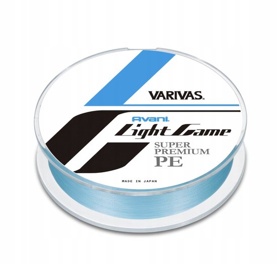 Varivas Light Game PE 0.2 5lb 150m Vislijn - Japanse Kwaliteit van Varivas — afbeelding 2