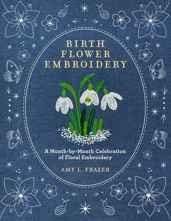Birth Flower Embroidery - cover