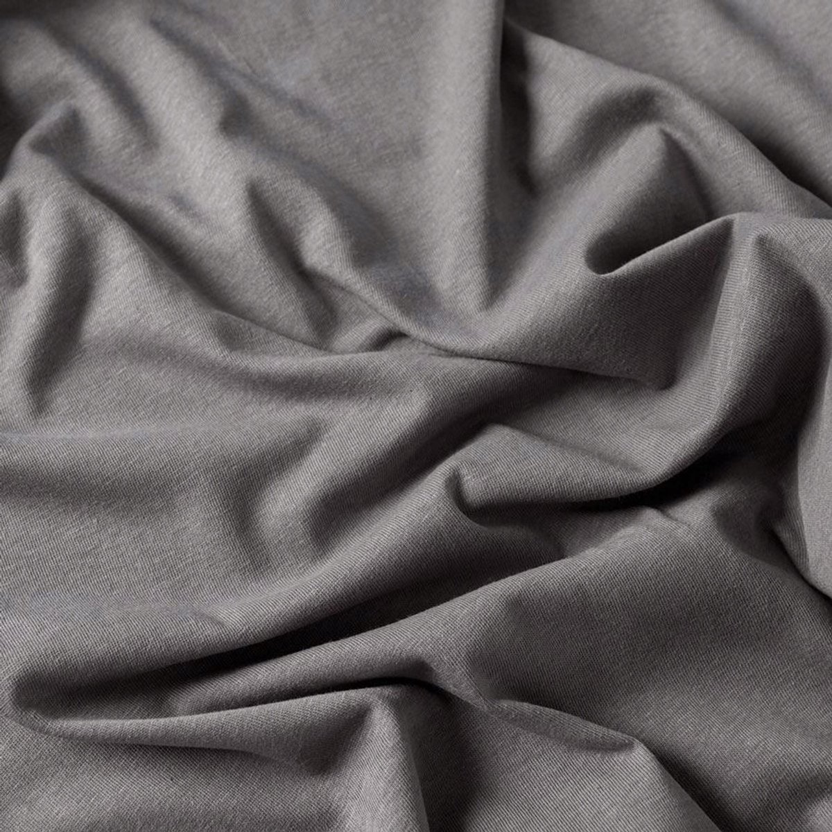 Markizeta DREAMY PREMIUM Hoeslaken jersey met elastiek, 180x200cm, donkergrijs