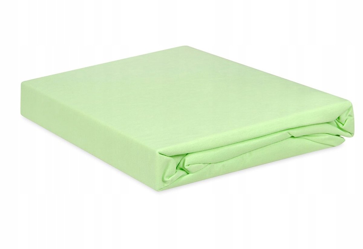 Waterdicht Jersey Hoeslaken met Elastiek, 140x200 cm, Groen