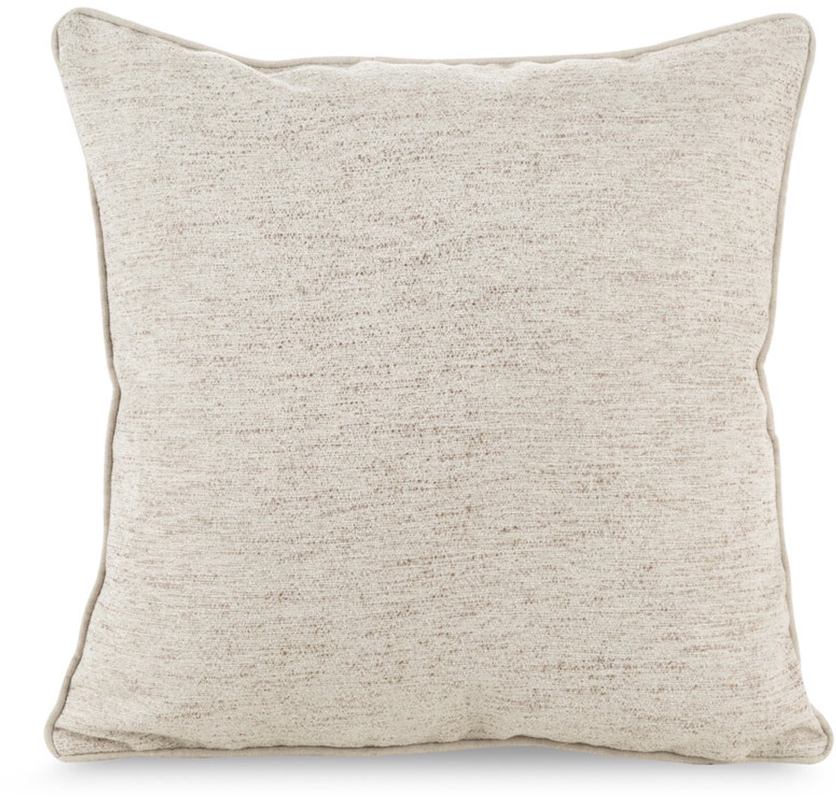 Decoratieve Kussenhoes Devi 45x45cm Crème - Zacht & Stijlvol