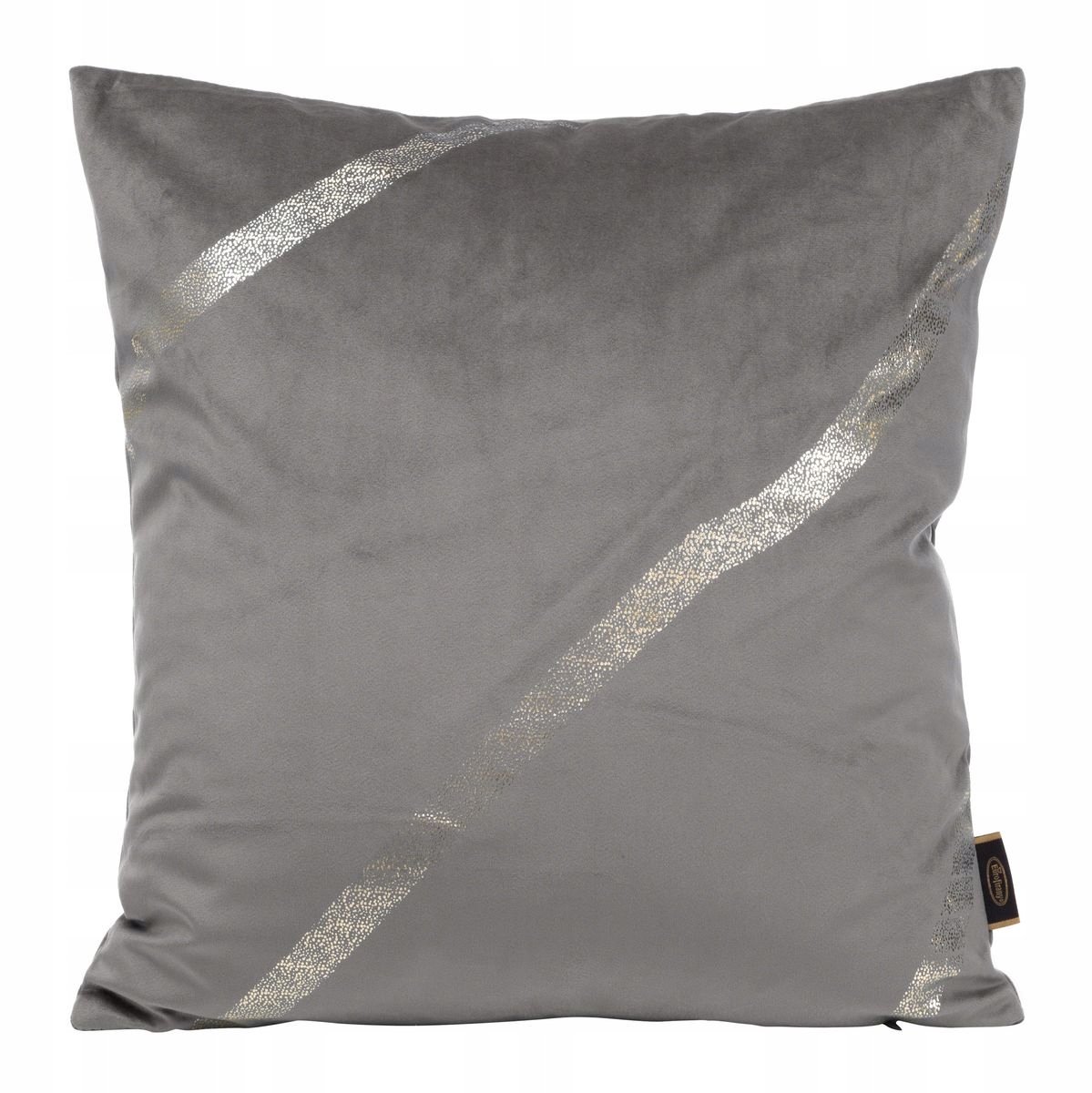 Eurofirany BLINK Decoratieve Kussensloop 45x45 cm Grijs/Licht Goud