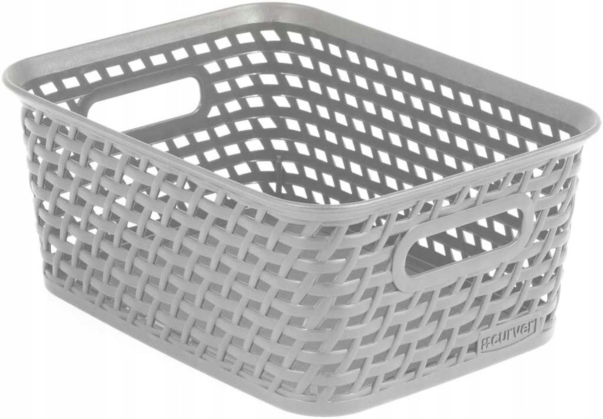 Curver Your Style S mand, opbergmand lichtgrijs 4L