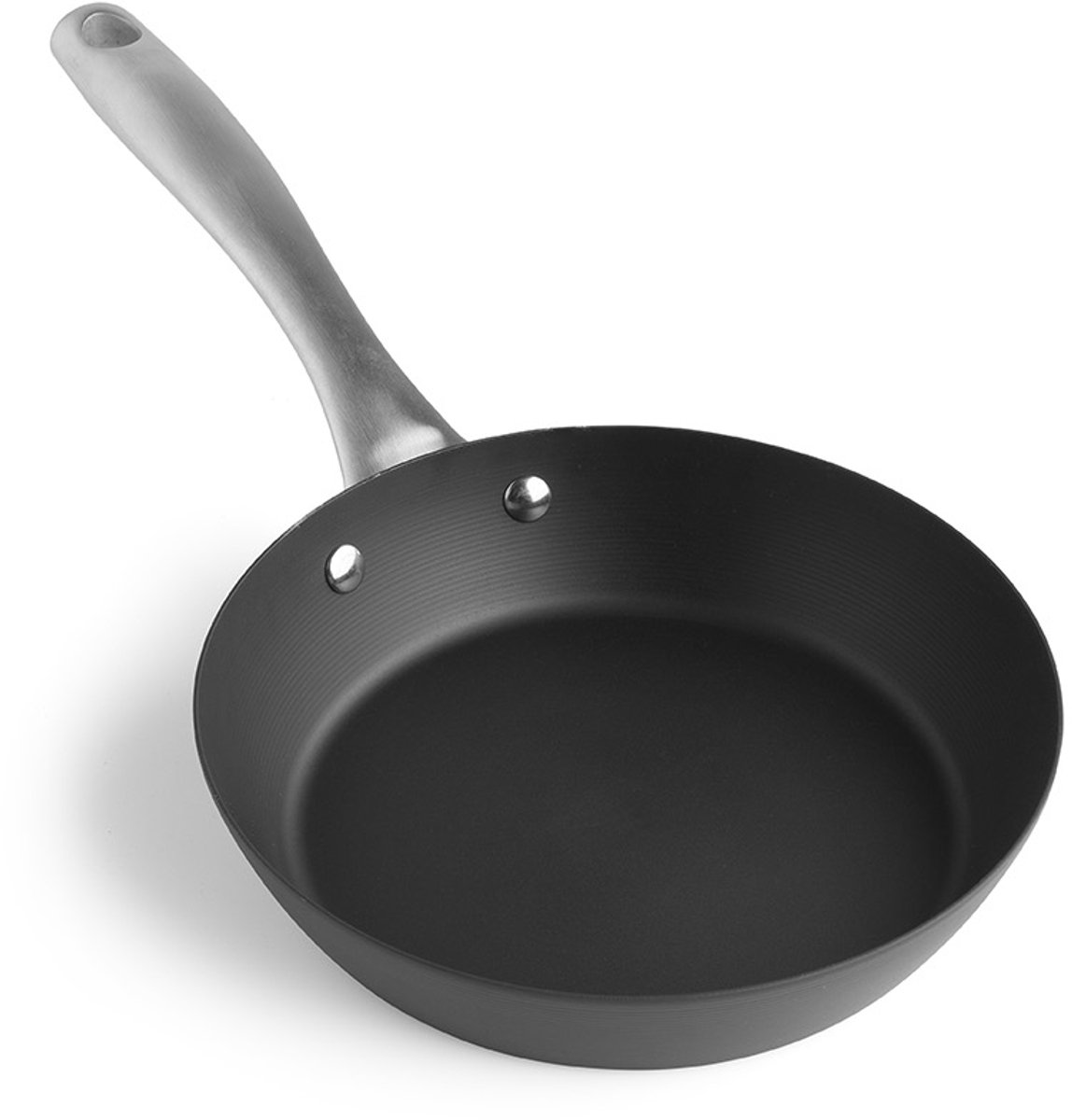 Sola Koekenpan Onyx - Ø 24 cm - Zwart - RVS - Antiaanbaklaag