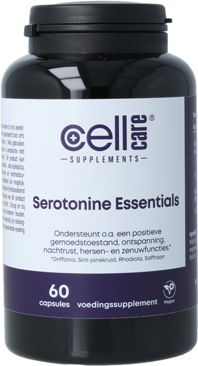 CellCare Serotonin essentials 60 Vegetarische capsules