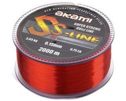 Akami Ss-line Monofilament 300 M Bruin 0.250 mm