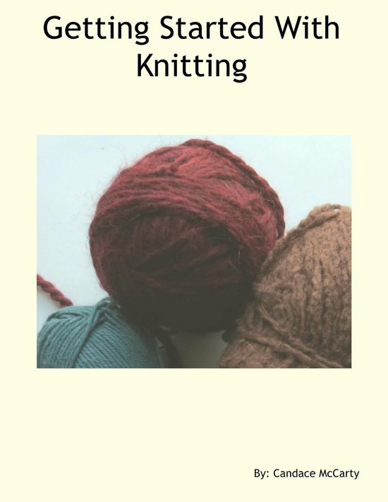 Getting Started With Knitting - cover