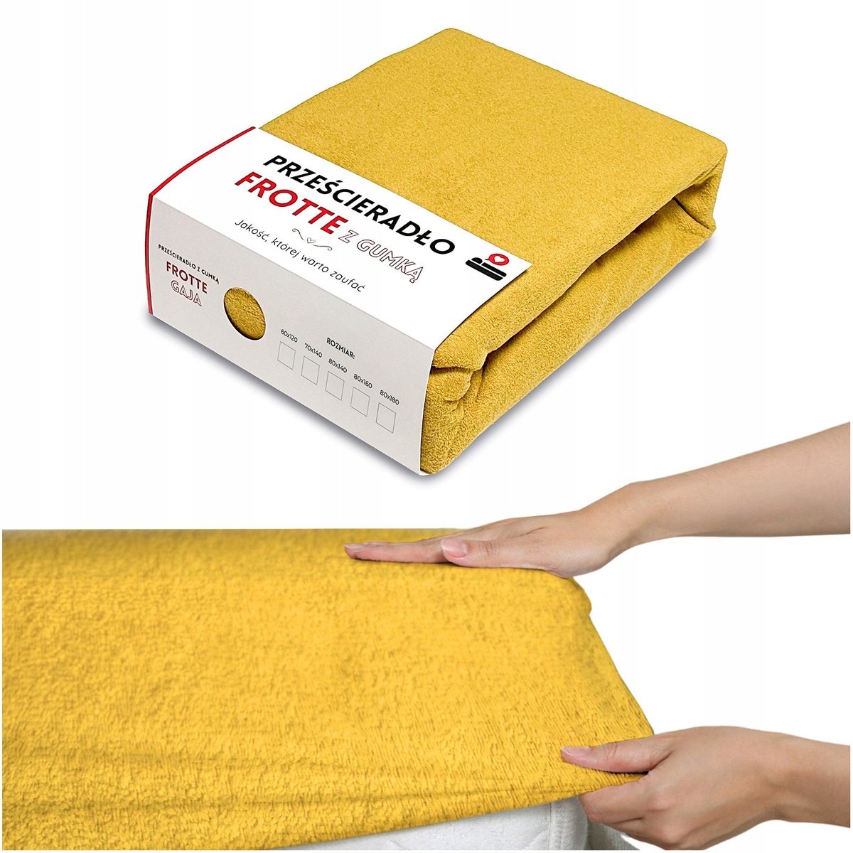 Hoeslaken Frotte Katoen 80x160 cm met Elastiek - Zacht & Ademend
