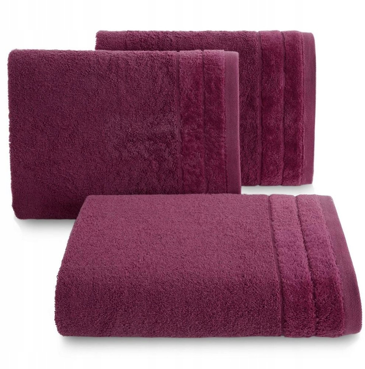Eurofirany Badhanddoek 30x50cm Amarant - 100% Katoen