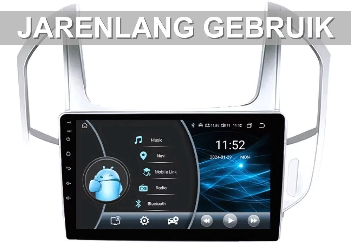 Autoradio met bluetooth - Carplay - Voor BMW X5 E53/ E39/ M5 (1996-2003) - Geschikt voor Apple en Android - Stereo - Navigatie - Navigatiesysteem auto - 4GB 32GB