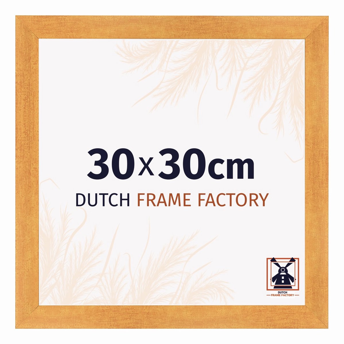 Dutch Frame Factory Fotolijst 30x30 cm - MDF - Oranje - Praag