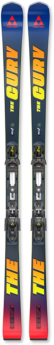 Fischer The Curv M-plate + Rc4 Z13 Gw Freeflex 85 [d] Alpin Skipakket Veelkleurig 178 Zwart